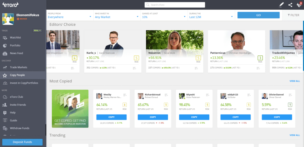 etoro copy trade etoro copy trade